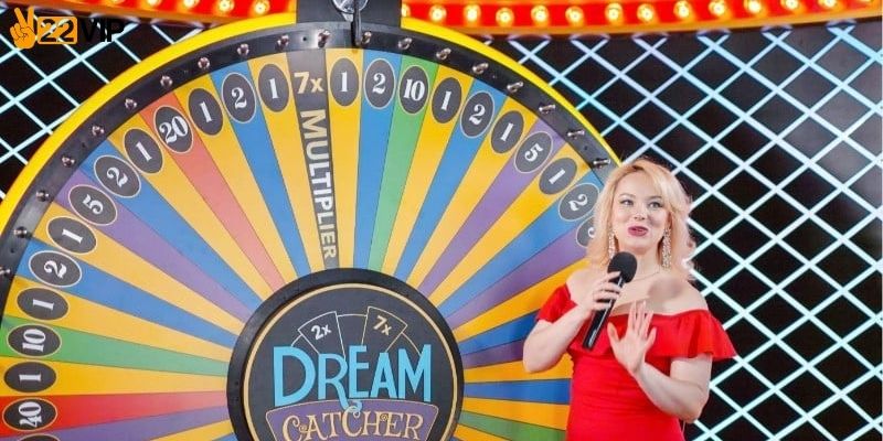 Giao diện bàn chơi Dream Catcher Multiplier